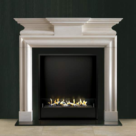 Биокамин в мраморном портале Firezo Albero bello