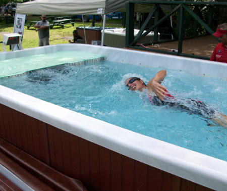 Бассейн СПА с турбо-противотоком Premium Leisure Swimmers Edge 18