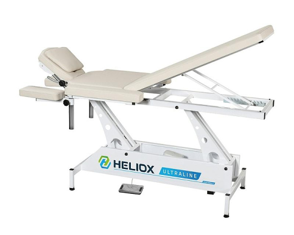 Массажный стол трехсекционный с электроприводом Heliox F1E3 (ширина ложа 600 мм)