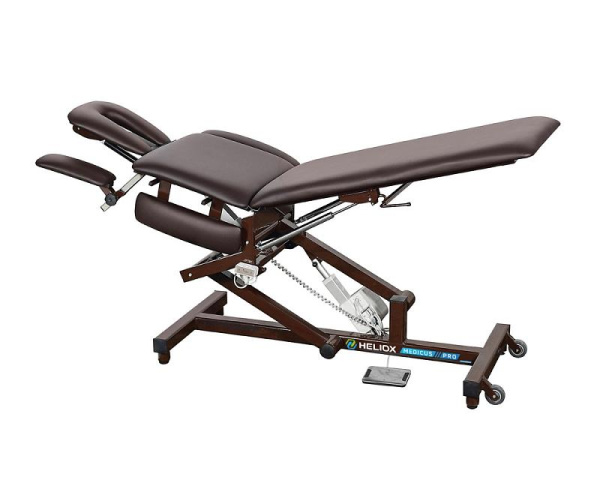 Массажный стол с двумя электроприводами Heliox Medicus (ширина ложа 650 мм)