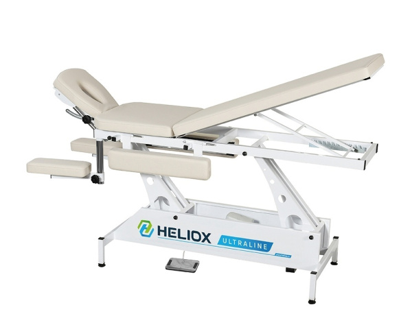 Массажный стол трехсекционный с электроприводом Heliox F1E3 (ширина ложа 600 мм)