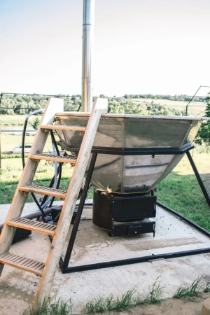 Спачан банный чан нержавеющая сталь 1800мм